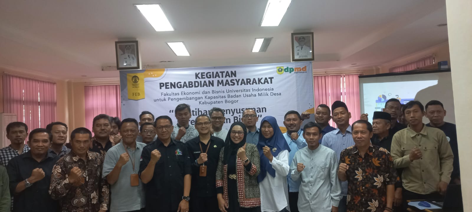 FEB UI Luncurkan BUMDESPINTAR.ID dalam Kegiatan Peningkatan Literasi BUMDES di Kabupaten Bogor